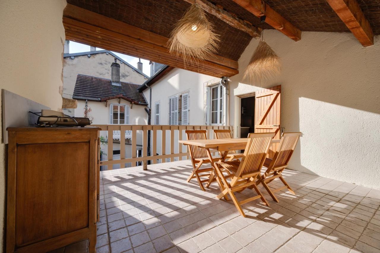 Grand Appartement 8 Personnes Terrasse Privative Hyper Centre Calme 롱르소니에 외부 사진